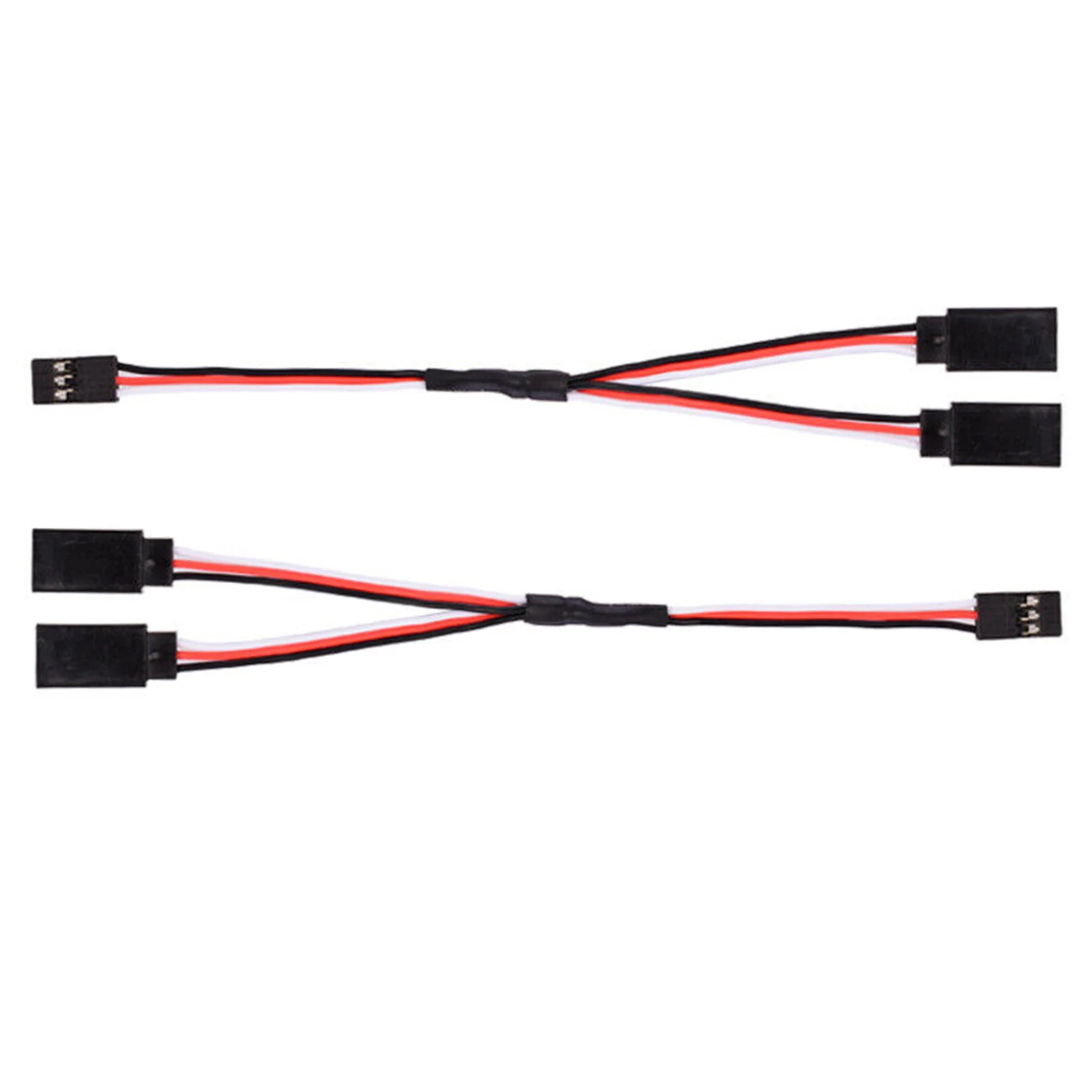 

2pcs 15cm RC Servo Extension Y Wire Cable For JR Futaba RC Car Helicopter Receiver