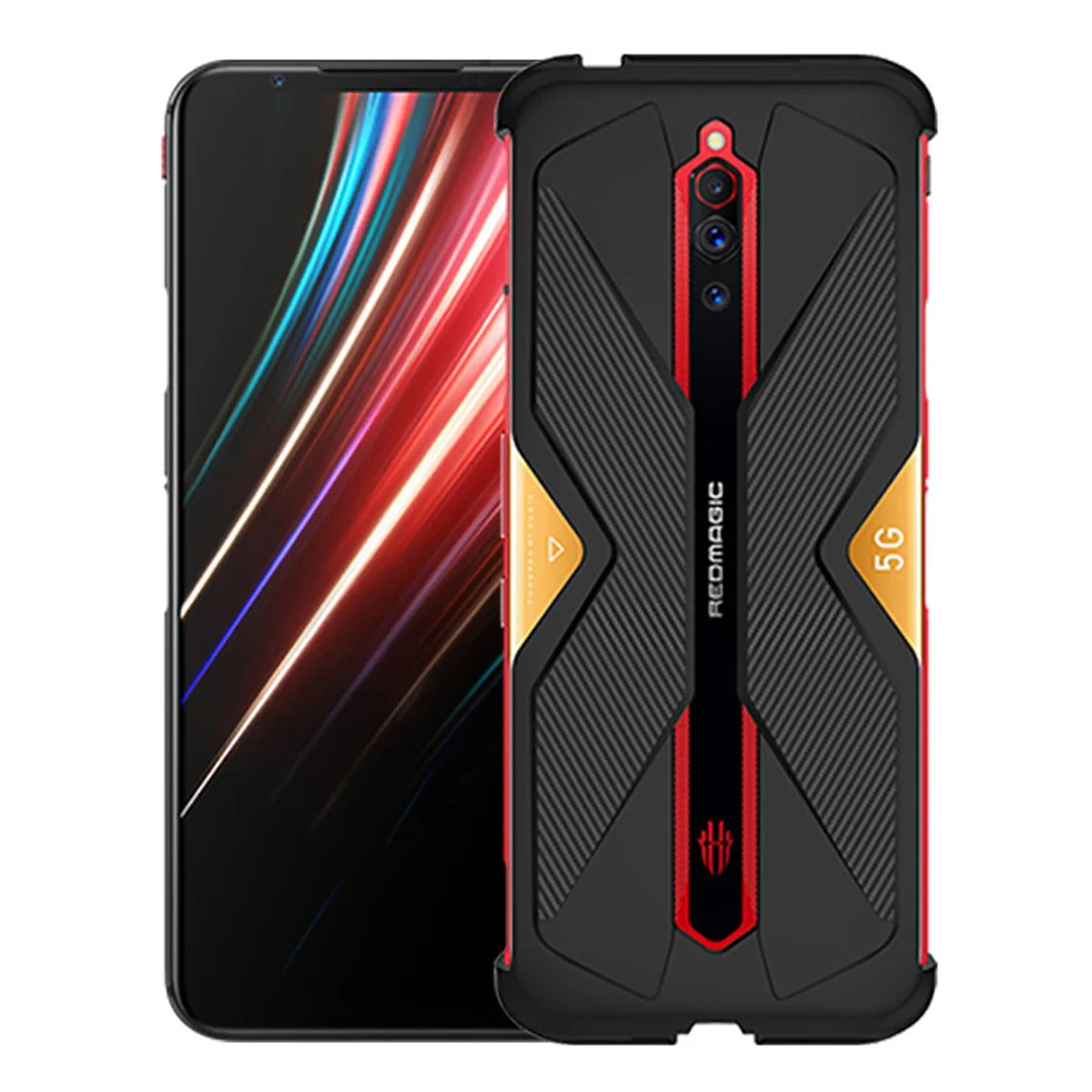 Оригинальный защитный чехол для смартфона ZTE Nubia Red Magic 5G геймпад наушники|Бамперы|