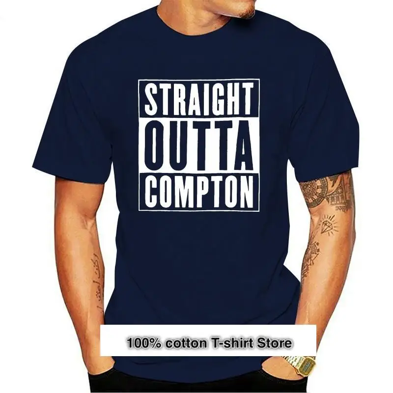 Camiseta NWA recta de COMPTON N.W.A. 2021 хип-хоп рэп Доктор Дре Eazy E DJ Yella MC Ren тройник европейские-XXXL