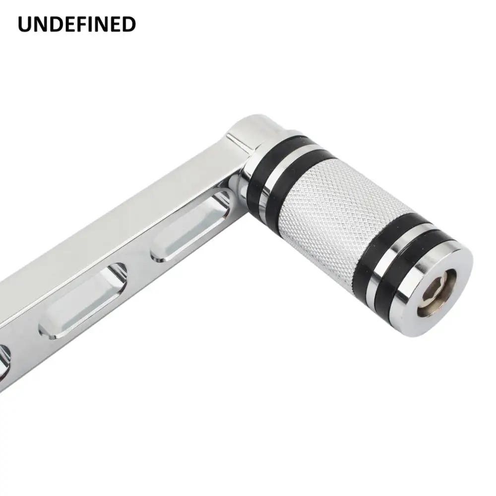 Хром мотоцикла рычаг переключения для носка пятки с накатанной головкой колышек