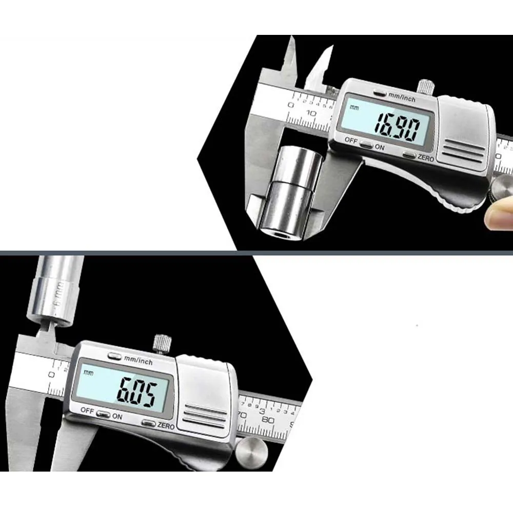Верньер Штангенциркуль макет столярные инструменты нержавеющая сталь