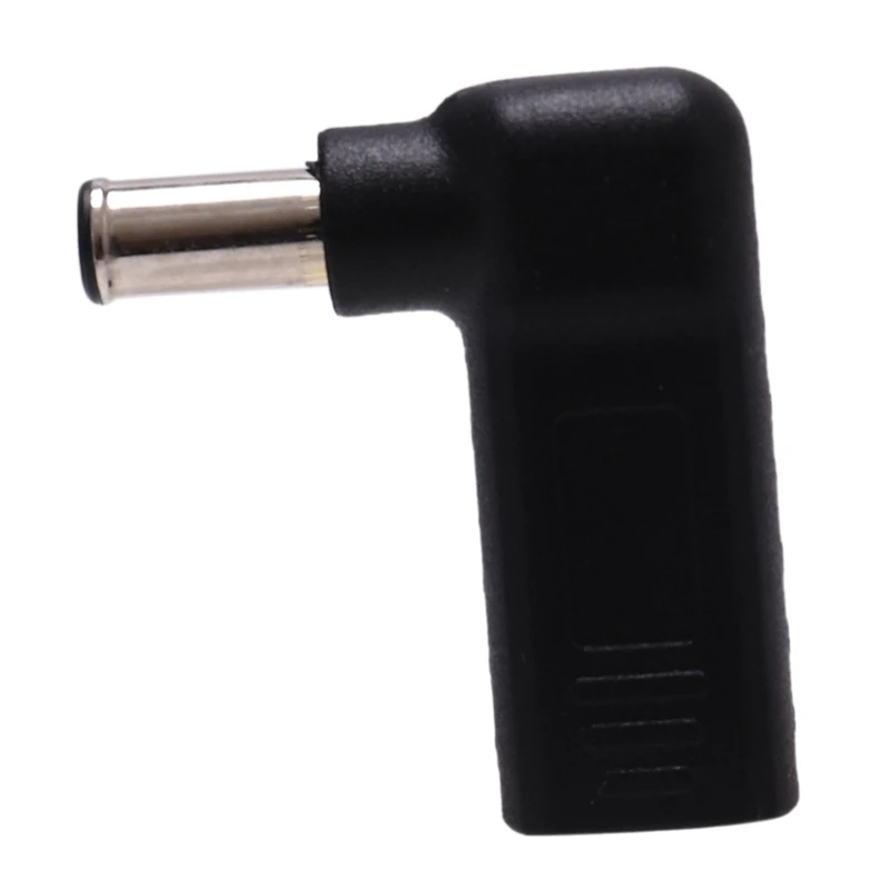 USB 3 1 Type C к DC 19V 6 0x1 4 мм адаптер PD эмулятор триггер 90 градусов угловой для