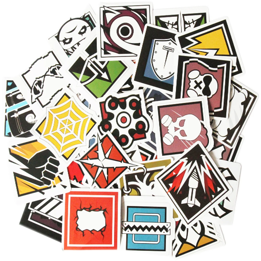 40 шт. радужные наклейки для мотоцикла автомобиля и чемодана|Наклейки творчества|