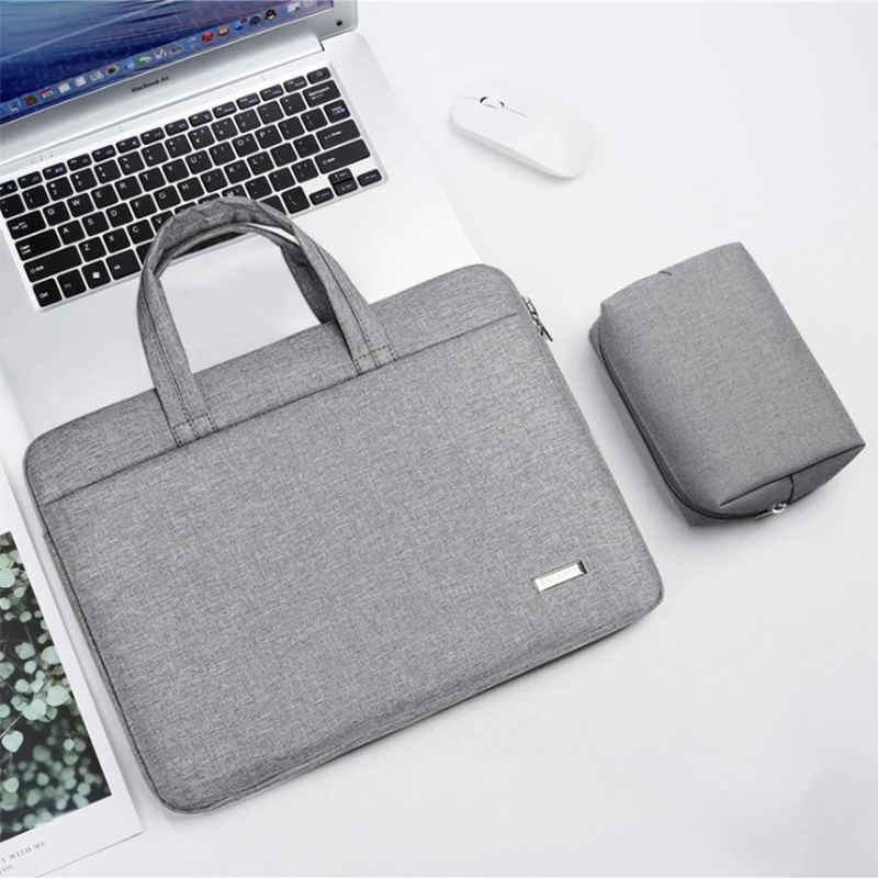 Laptop Bag Women Briefcase Men Handbags Notebook Carrying Case For 11 13 14 15.6 inch Computer Bag