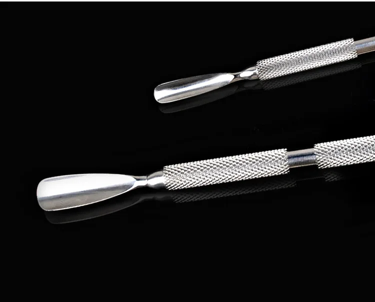 Fashion Design Double Head Stainless Steel Cuticle Nail Pusher Manicure Tool Dead Skin Push For Women Men Hot Sale | Красота и