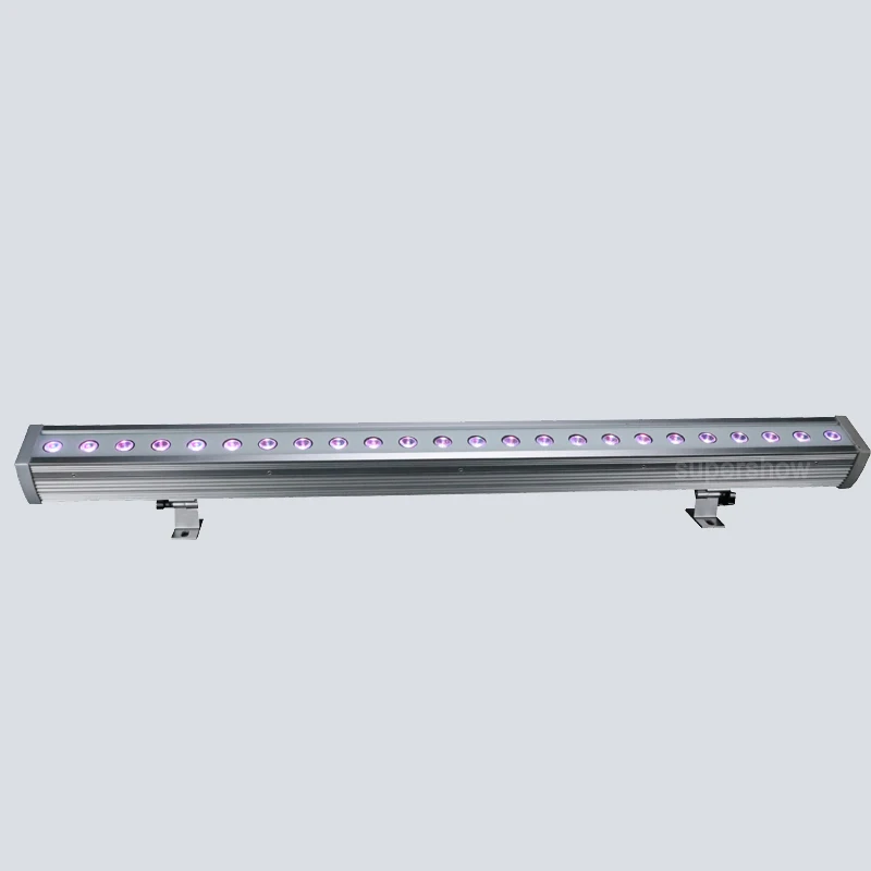 Вечерние настенный Профессиональный светильник ing 24X3W полный цвет dmx RGB