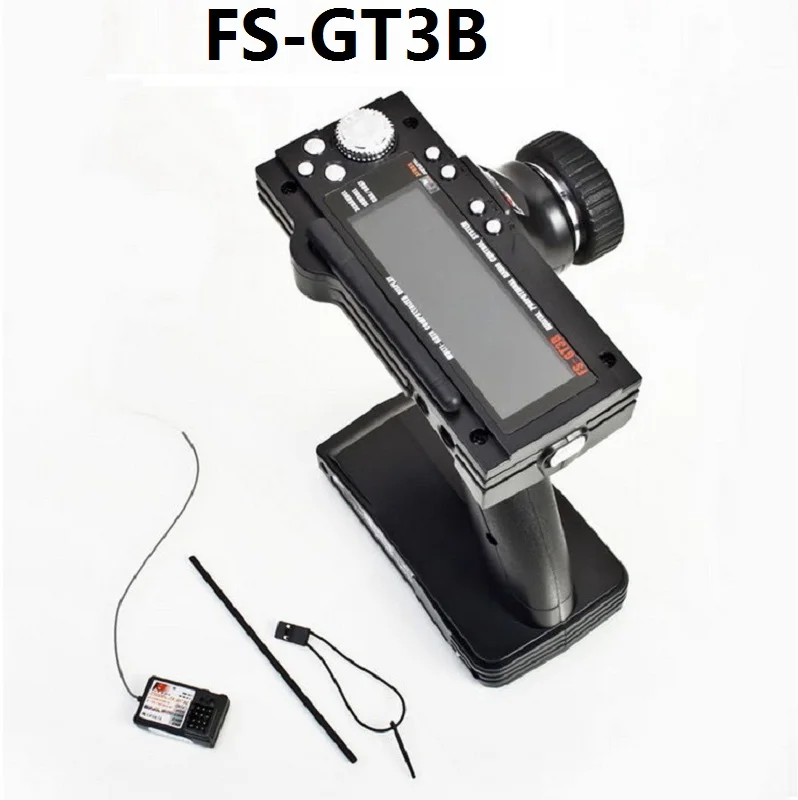 FS-GT3B with GR3E FlySky GT3B FS-GT3B 2,4G 3CH передатчик RC система контроллер ружья с FS GR3E приемник для RC автомобиля лодка с светодиодный экран - Цвет: FS-GT3B with GR3E