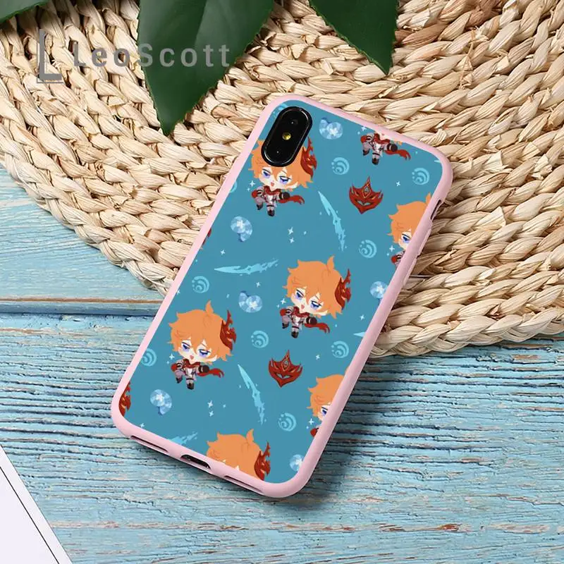 

Anime DANGANRONPA color Phone Case Candy Color for iPhone 11 12 mini pro XS MAX 8 7 6 6S Plus X 5S SE 2020 XR