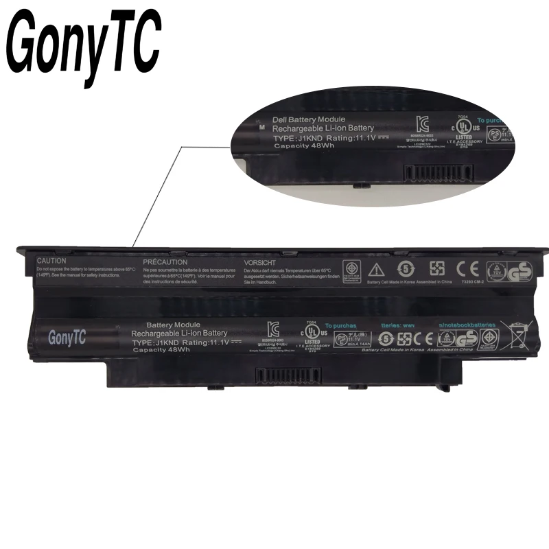 Оригинальный аккумулятор для ноутбука J1KND DELL Inspiron N4010 N3010 N5040 N3110 N4050 N4110 N5010 N5010D N5110