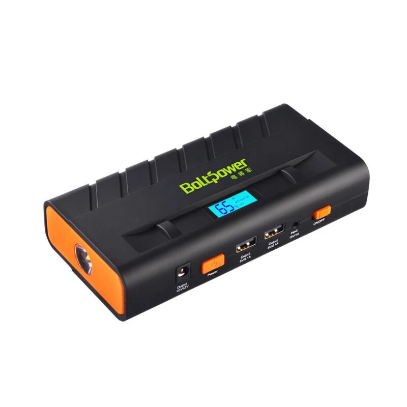 13600 мАч портативный HD экран двойной USB зарядное устройство пусковое устройство бензиновый дизельный автомобиль пусковой стартер аккумулятор усилитель хранилища энергии