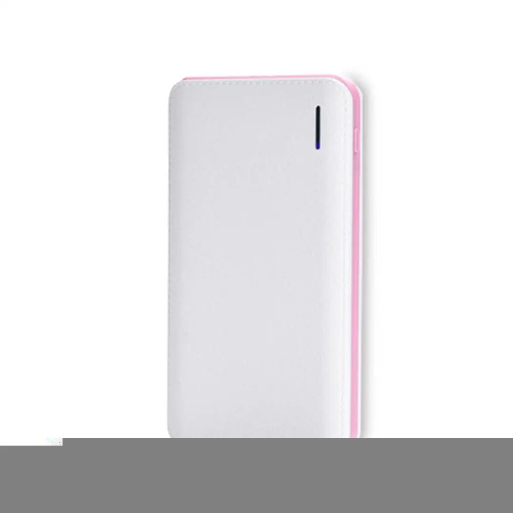pink Мини банк питания 6000 мАч Utral тонкий Банк питания портативное зарядное устройство Внешний аккумулятор повербанк для iPhone Xiaomi samsung S10 - Цвет: pink