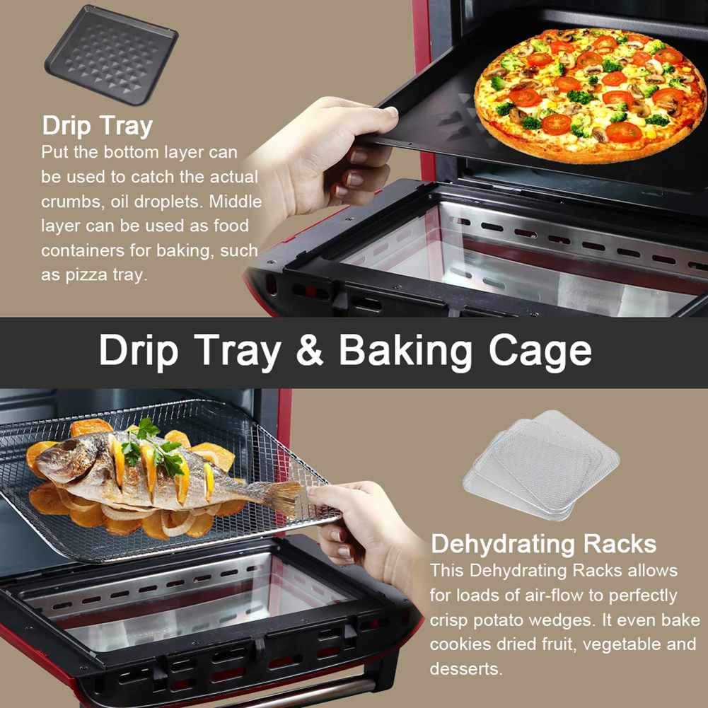 

Жаровня ZOKOP KAFO, духовка 3л, французская жаровня, духовка, жаровня, гриль для курицы, регулируемый термостат, Кухонное приготовление