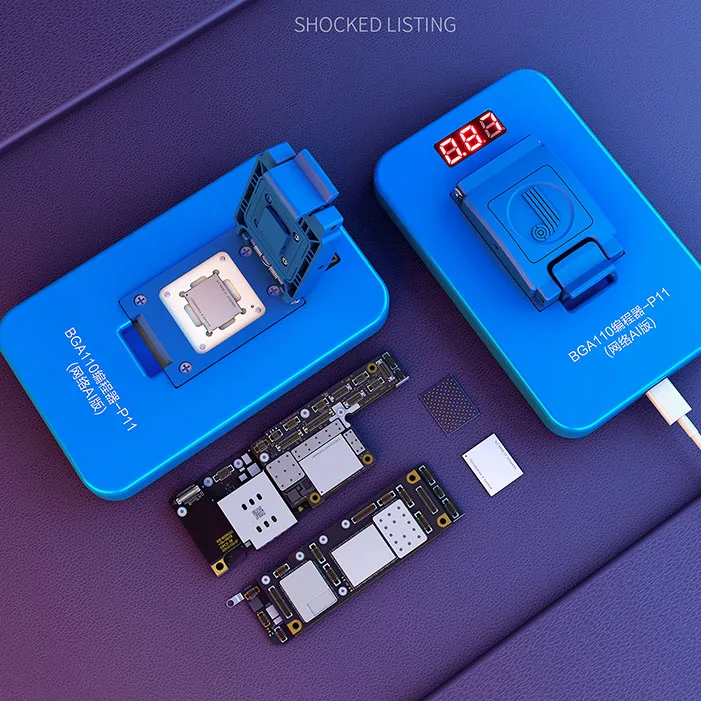 Программатор JC P11 BGA110 для iPhone 8/8P/X/XR/XS MAX 11 pro NAND Flash SYSCFG модификация и запись
