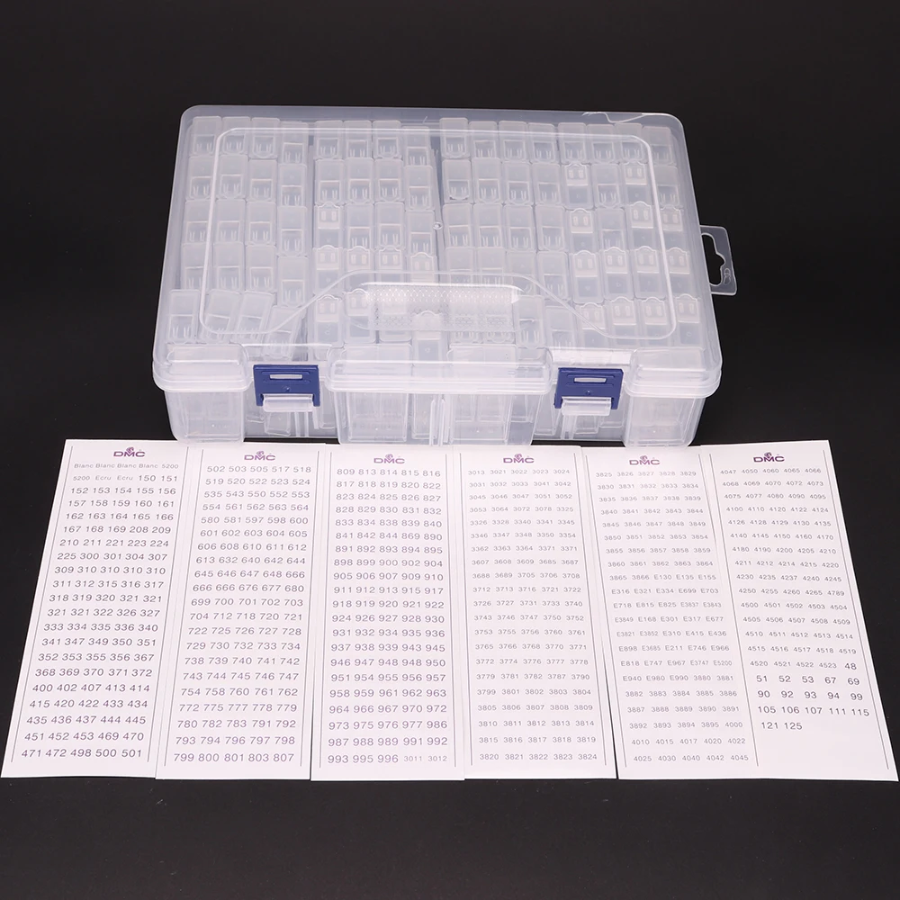 

84pcs Diamond Painting Tools Storage Box Rhinestone Mosaic Container box diamond painting accessories Accessory