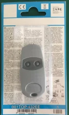 TOP432EE 2-кнопочный пульт дистанционного управления воротами брелок TOP432NA &amp TOP432EV