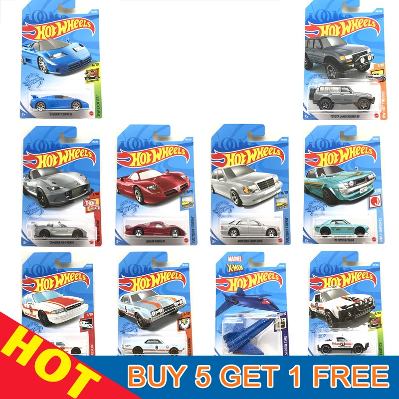 Оригинальный Хот Вилс игрушечных машинках для Детские 1:64 литья под давлением