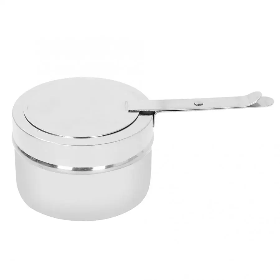 3.5л нержавеющая сталь круглая тарелка для натирания с крышкой спиртовая печь