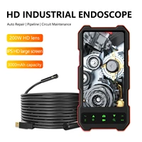 5inch ips screen 5 5mm dual lens handheld endoscope snake pipe detechable handheld cmos borescope inspection otoscope camera