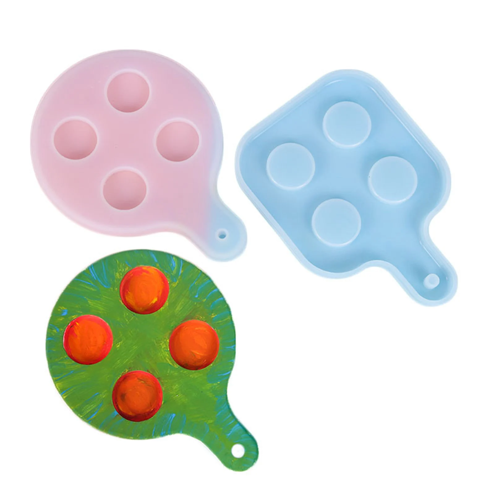 

DIY Wine Glass Tray Mold Crystal Epoxy Resin Mold Crafts Making Tool Wine Rack Tray Bracket Cup Holder Casting Silicone Mould