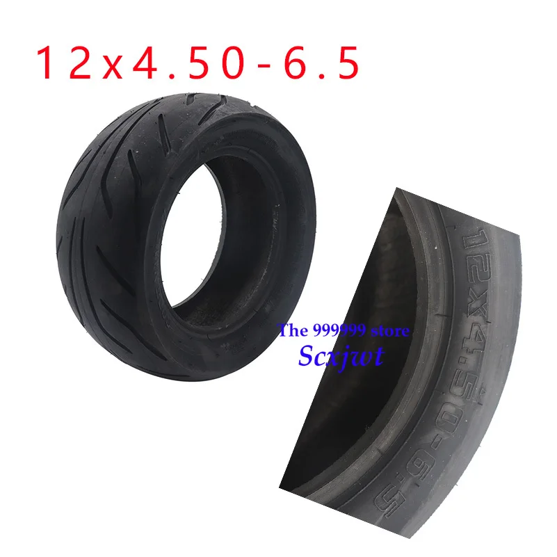 

12x4.50-6.5 Tubeless Tires Suitable For Scooter Wear-resistant New Electric Scooter 12*4.50-6.5 Tubeless Tyre Accessories