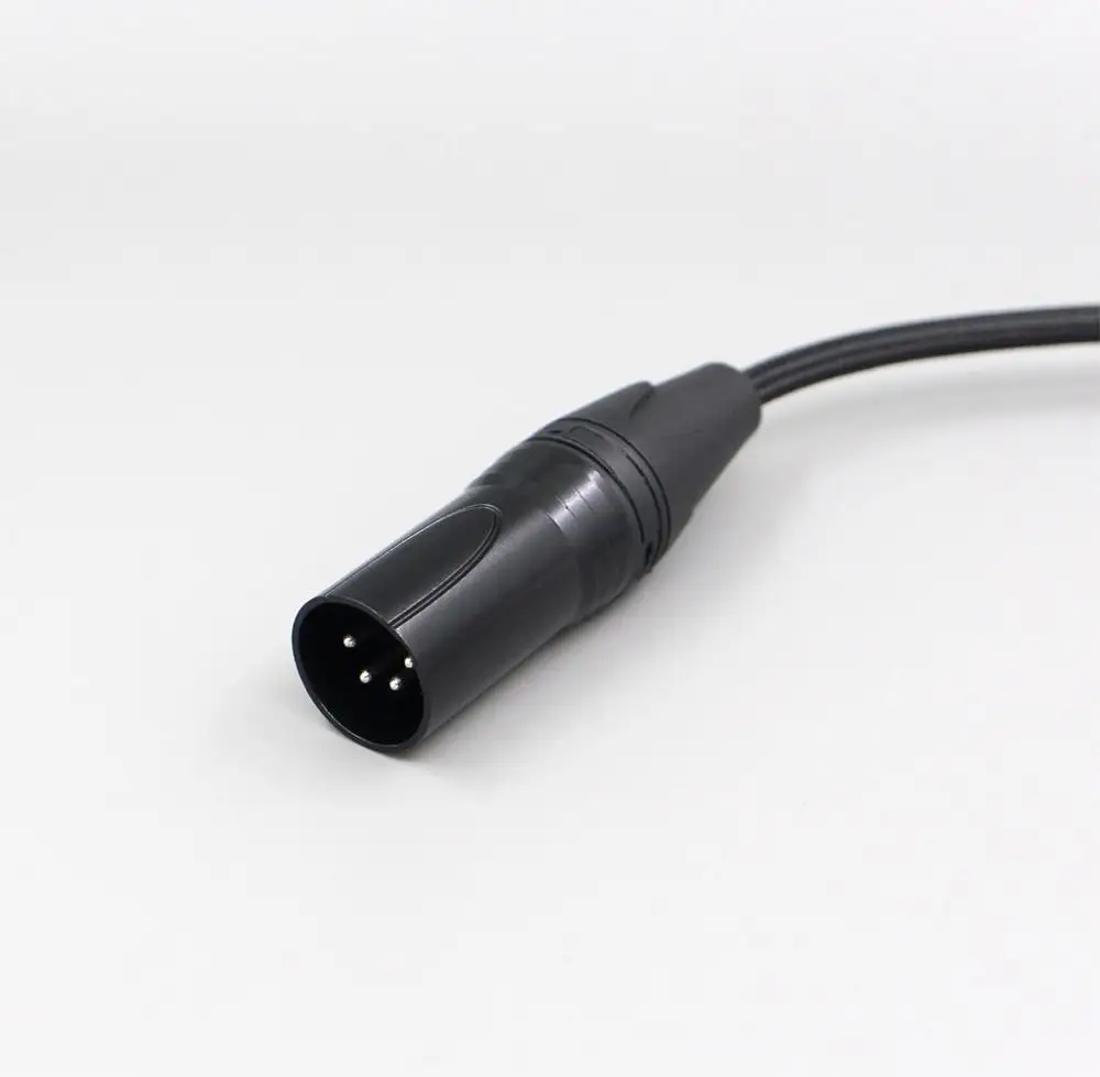 LN006069 3,5 мм XLR сбалансированный тканевый OD 5 мм OCC кабель для наушников для Sennheiser hd660s hdxxx HD25 SP HD650 HD600 HD580