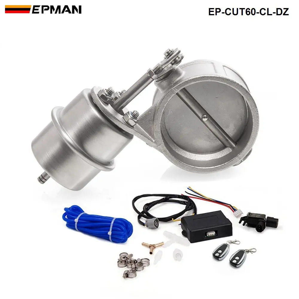 Выпускной клапан управления вырез 2 3 &quot60 мм Труба закрытого стиля с вакуумным