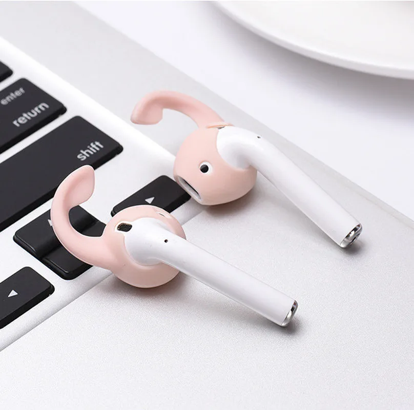 

1 Pair Suitable for Bluetooth Wireless Headset Ear Cap For Airpods Non-slip Silicone In-ear Earbuds