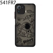 Astronaut Phone Case For Xiaomi 10 Lite Pro 11 Ultra Plus Note 10 CC9E 5X POCO M3 X3 Luxury Silicone Back Cover