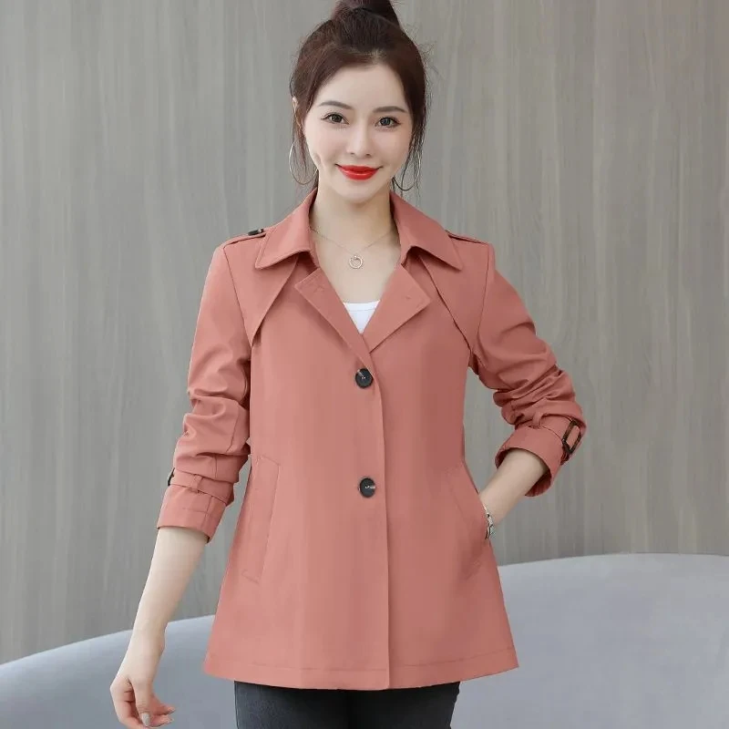 Новинка весна-осень 2021 Женская куртка женская модная короткая ветровка в