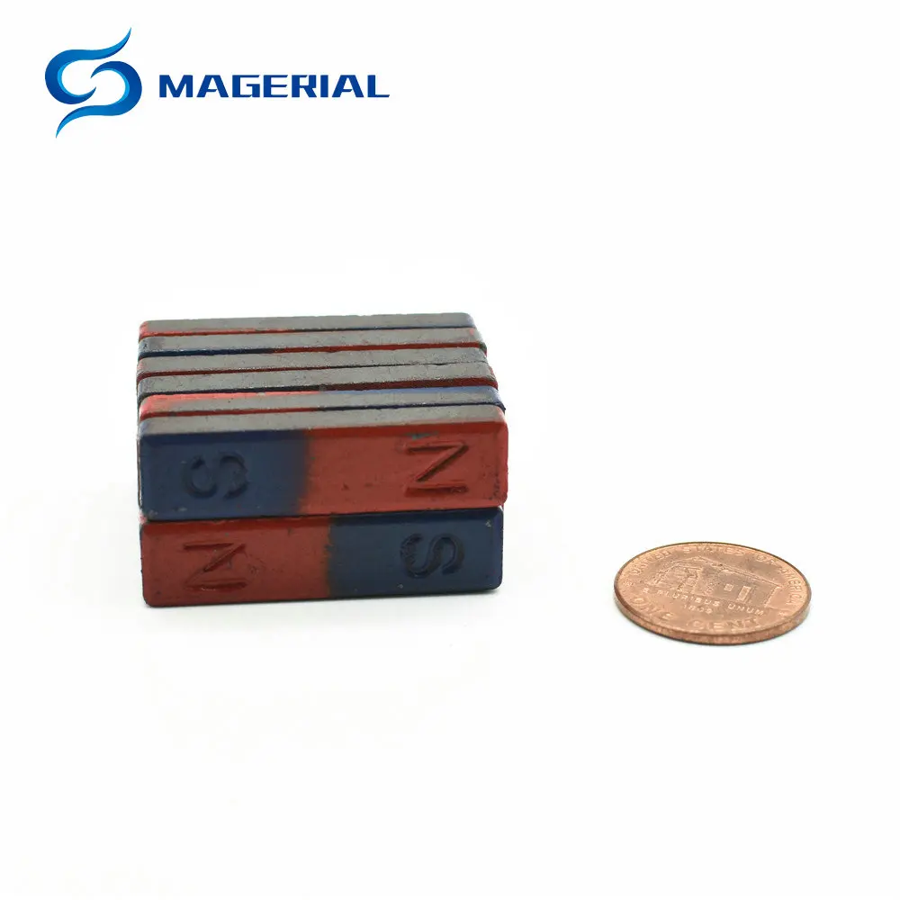 12-1000 шт. Магнитный обучающий магнитный инструмент типа бар магнит 35x9x5 мм Studend