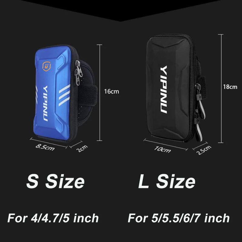 men women waterproof reflective sports arm bag fitness night running jogging cycling phone case holder wallet armband pouch free global shipping