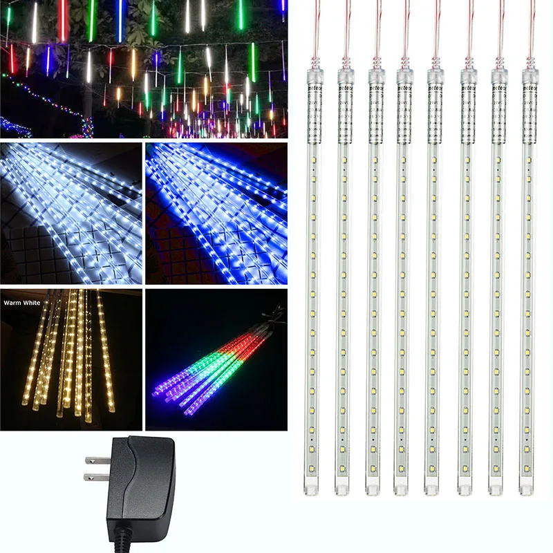 8 шт. светодиодные гирлянды для метеоритного душа|Светодиодная лента| |