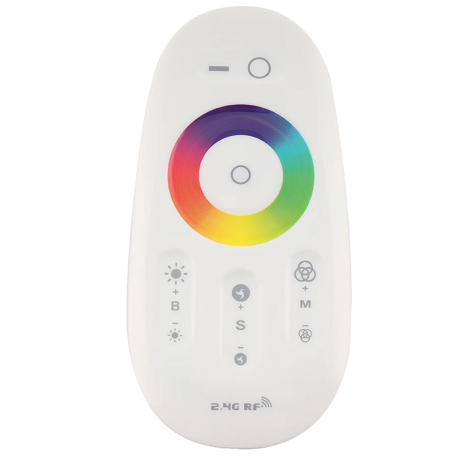 Беспроводной светодиодный пульт управления RGBWW RGBW сенсорный экран 2 4 ГГц 12 24 В