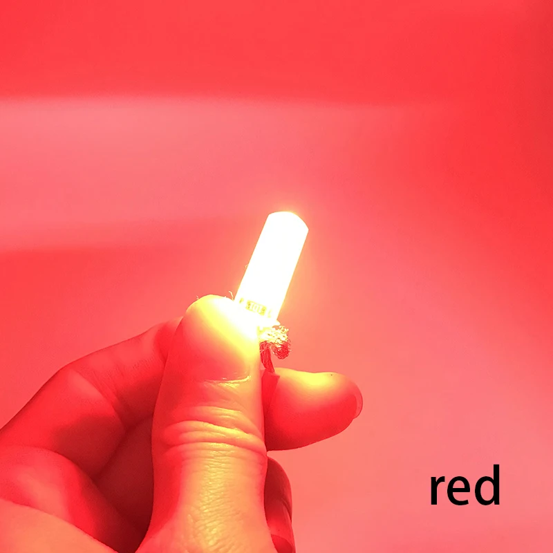 2pcs red 1 шт. авто светодиодный T10 194 W5W Canbus 5630 SMD Габаритные огни для skoda octavia 2 a7 a5 Fabia Rapid роскошный - Испускаемый цвет: 2pcs red