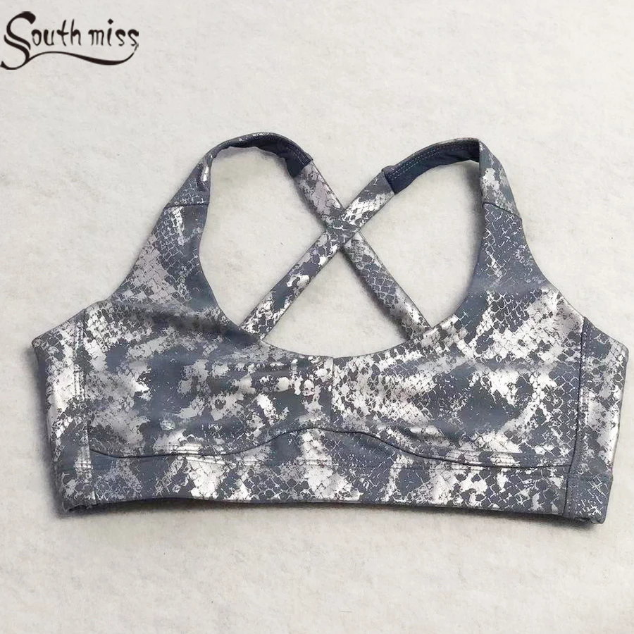 Американский размер металлик змеиной леггинсы с набивным рисунком для женщин