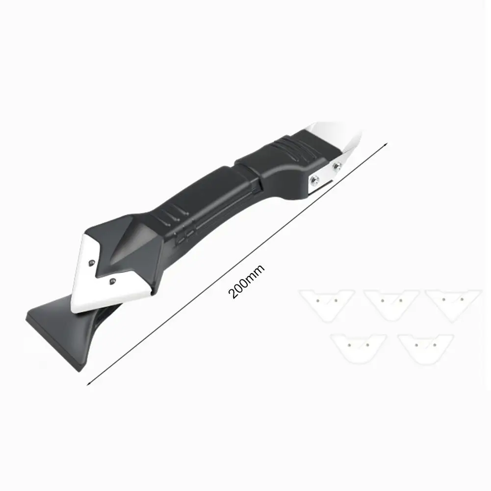 

Multifunction 5 In 1 Silicone Caulking Tools Remover Angle Seam Shovel Glass Glue Angle Scraper & Tile Gap Refill Agent