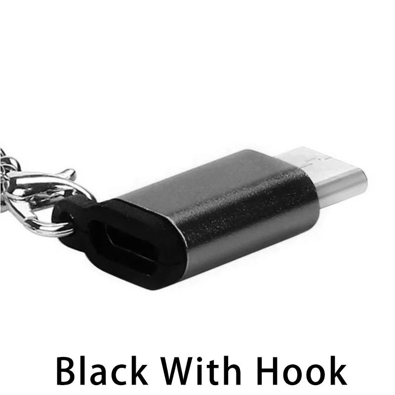 03 Брелок Тип usb C кабель-переходник «папа»-Micro USB переходник с внутренней резьбой Тип usb-C Поддержка OTG usb флэш накопитель для Xiaomi 4C/LeTV/huawei/htc Oneplus планшетный компьютер LG - Цвет: 03