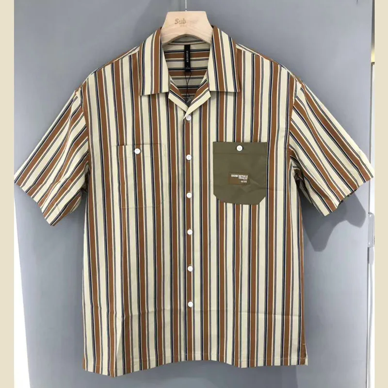 SBR010 быстрая мода 2020 Новое поступление летняя рубашка с коротким рукавом