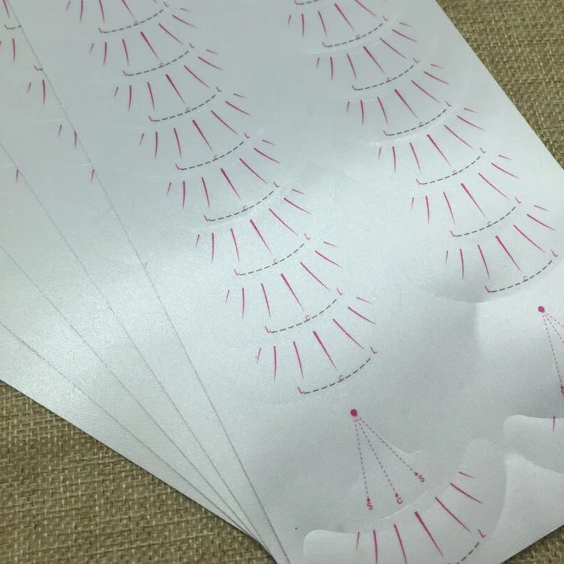 110 шт. накладки для наращивания ресниц шелковые накладные ресницы подушечки под