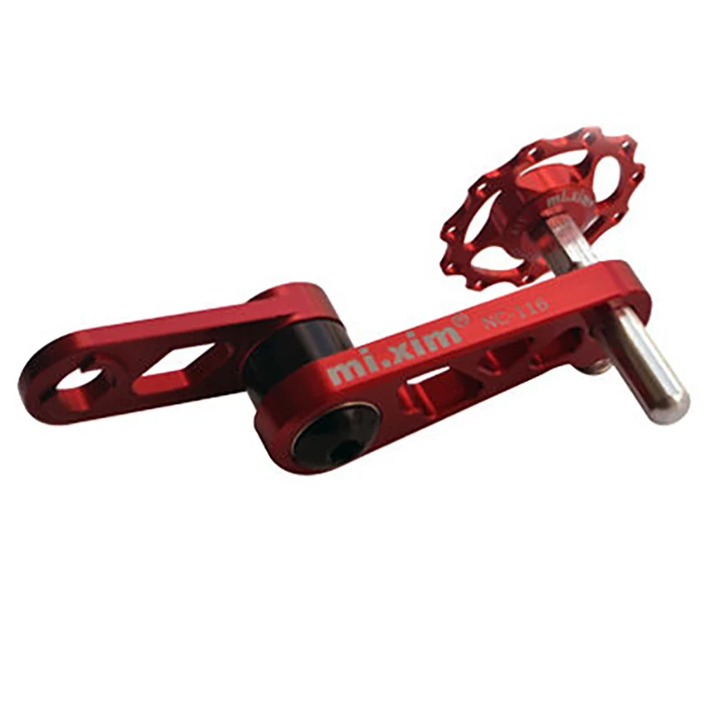 

Mi.Xim Folding Bike Chain Guide Rear Derailleur Guider with Jockey Wheel Single Speed Adjuster