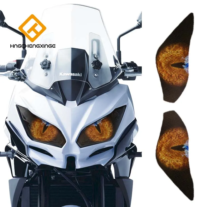 Защитная Наклейка для передней фары мотоцикла наклейка KAWASAKI VERSYS650 2015-2019 ninja650 |