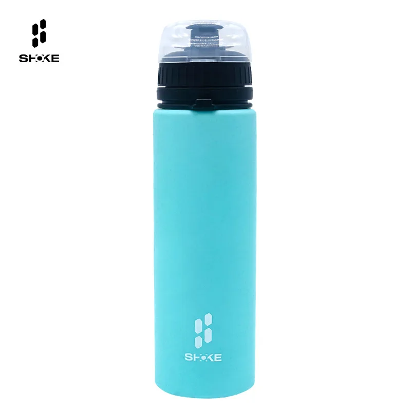 Спортивная бутылка для воды гидрофляжка путешествий открытый бега фитнес-чайник