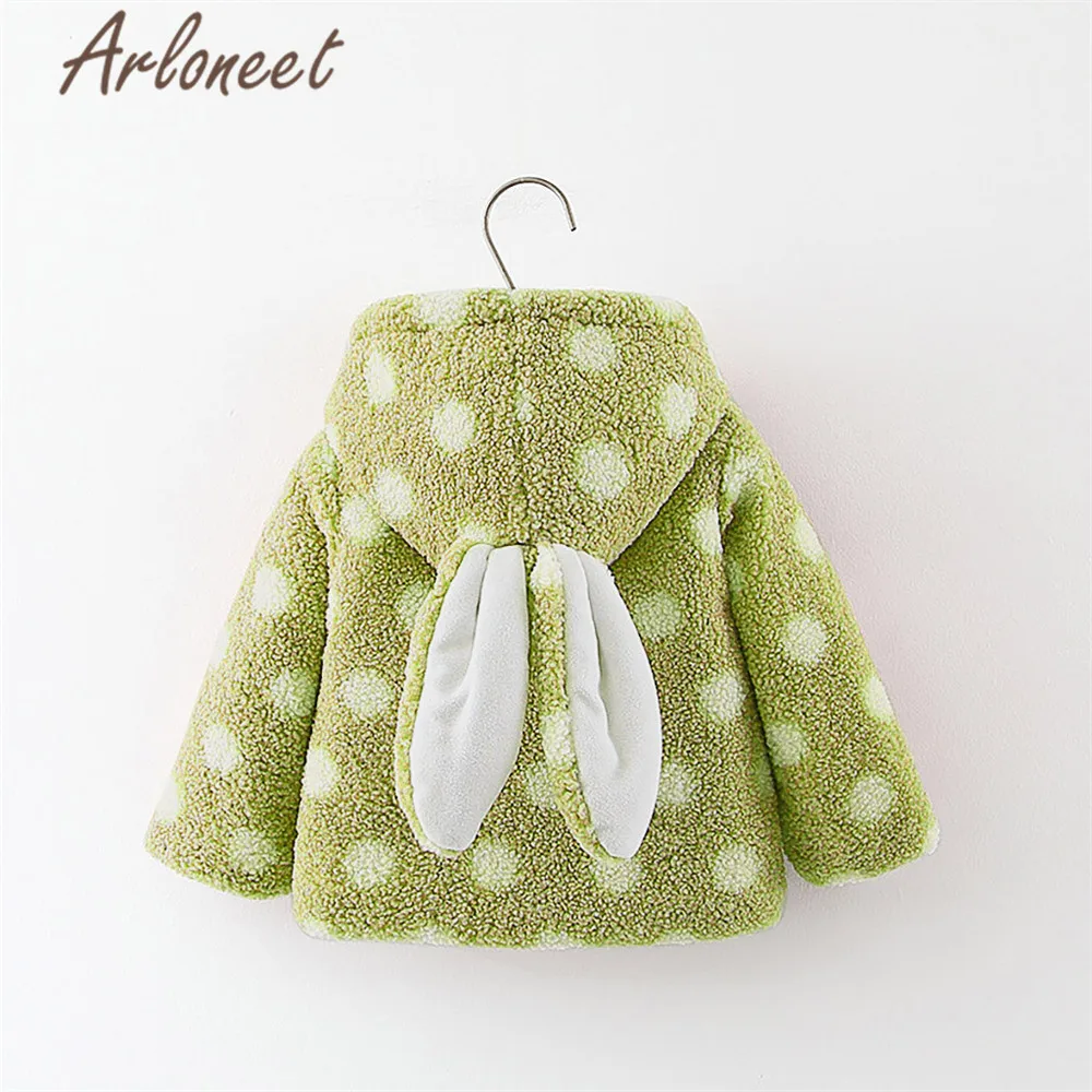 Детское пальто ARLONEET теплая зимняя плотная куртка для девочек верхняя одежда с