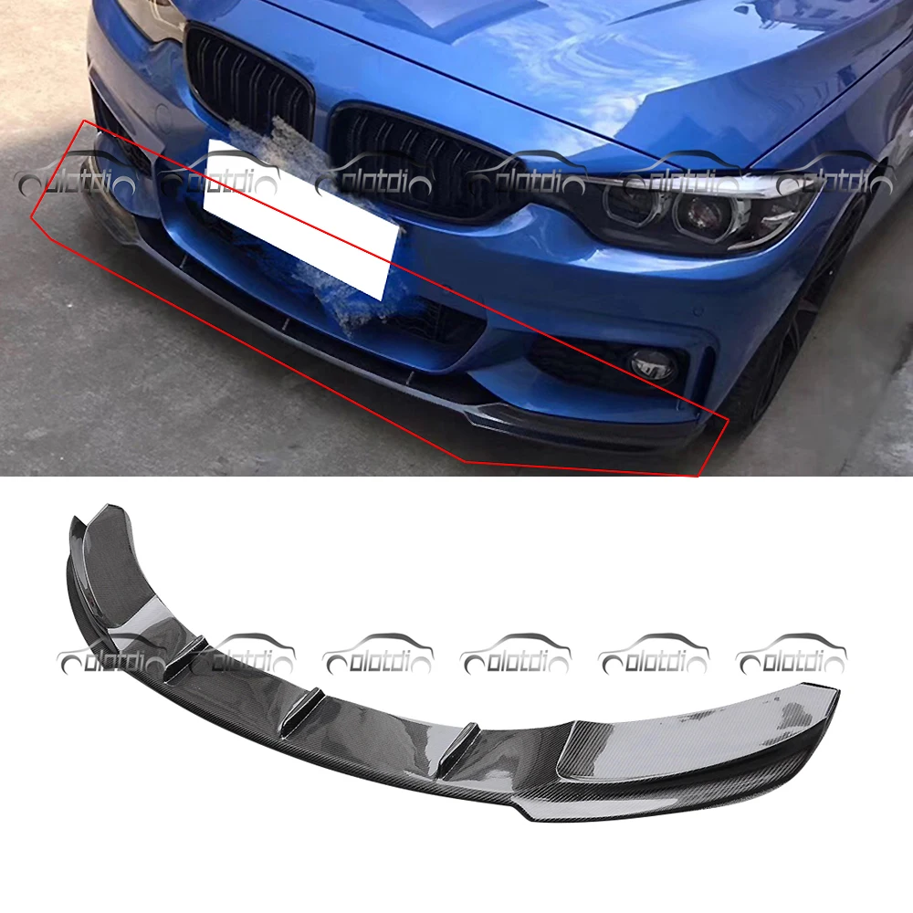 Передняя губа ДЛЯ BMW F32 M Tech спортивпосылка бампер из натурального | Амортизаторы -4000185146764