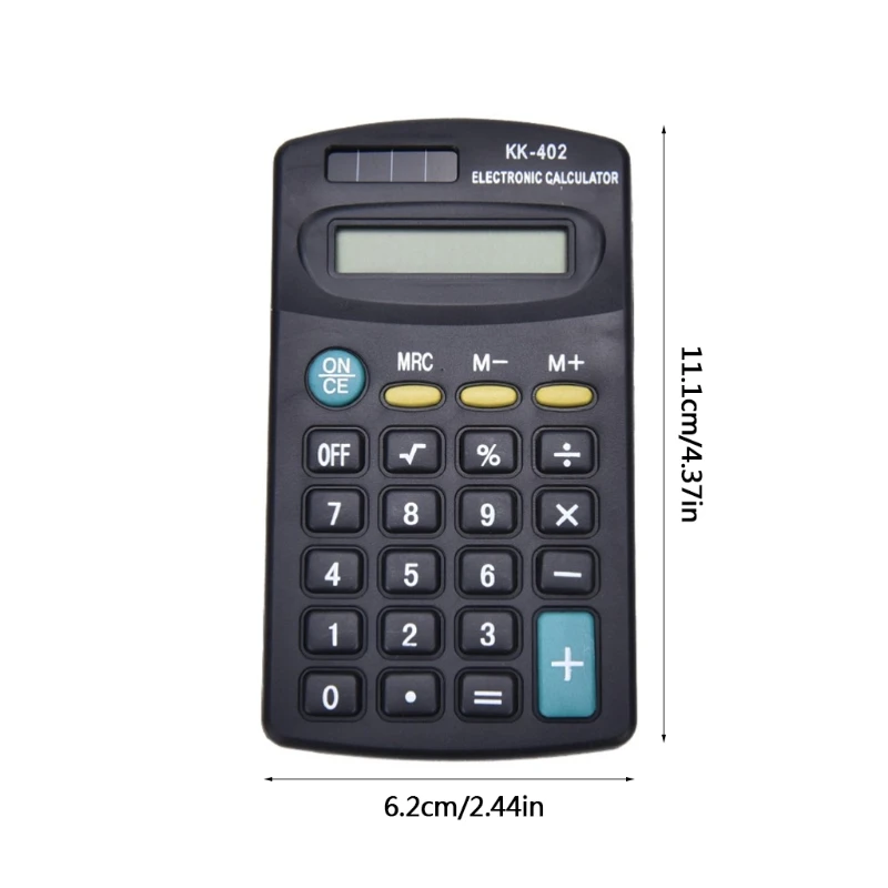 

8 Digit Calculator Desktop Finance Tool Battery Powered Mini Electronic Calculator Student Stationery Supplies