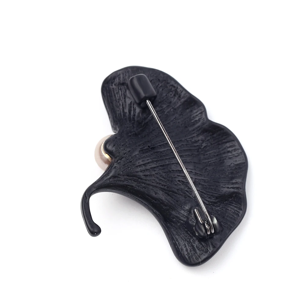 2019 новые модные женские винтажные Броши с рисунком гинкго билоба броши для