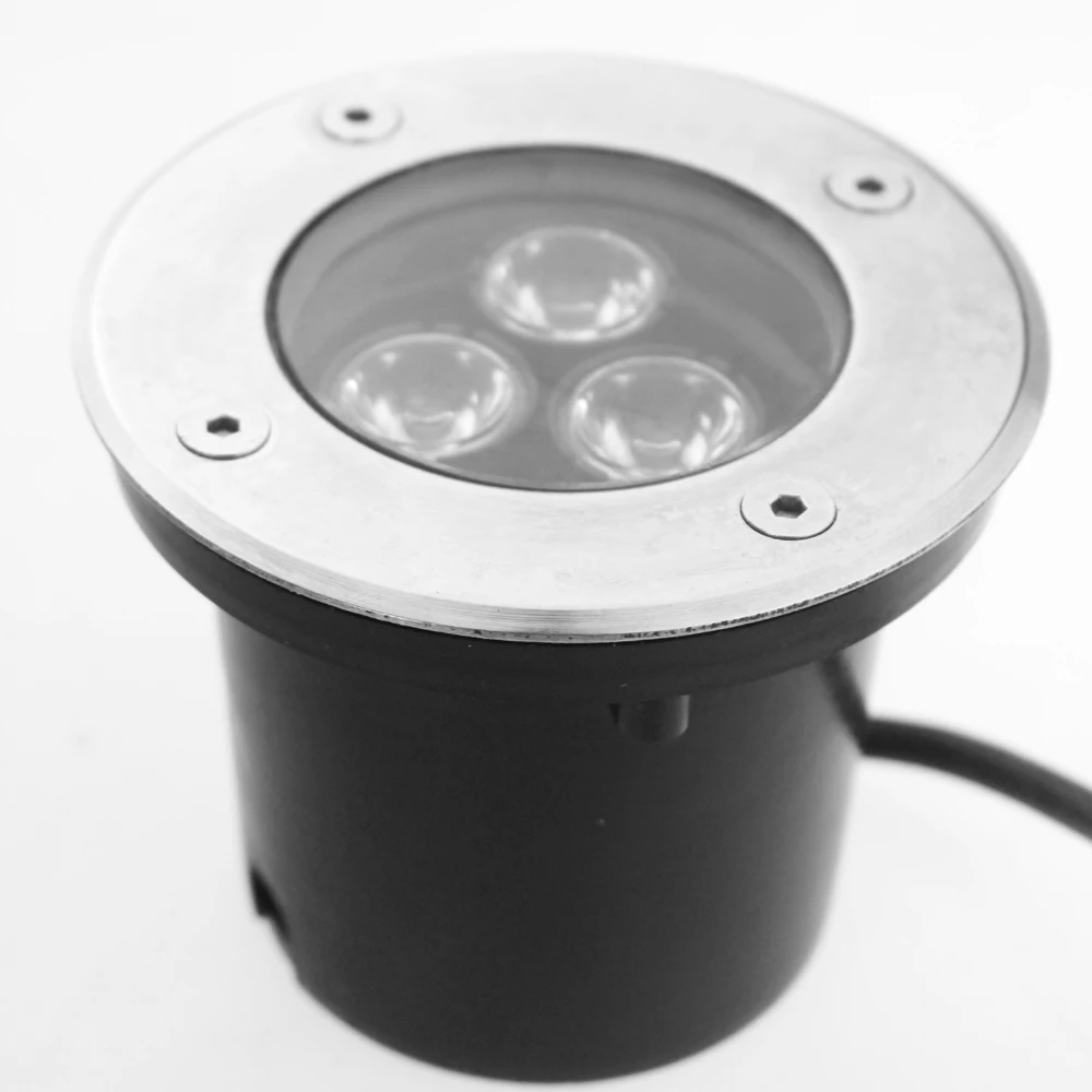 12v RGB подземный свет IP67 пятно наземные лампы Терраса Сад напольные украшения скрытый точечный Светодиодная лампа наружного освещения Decklight