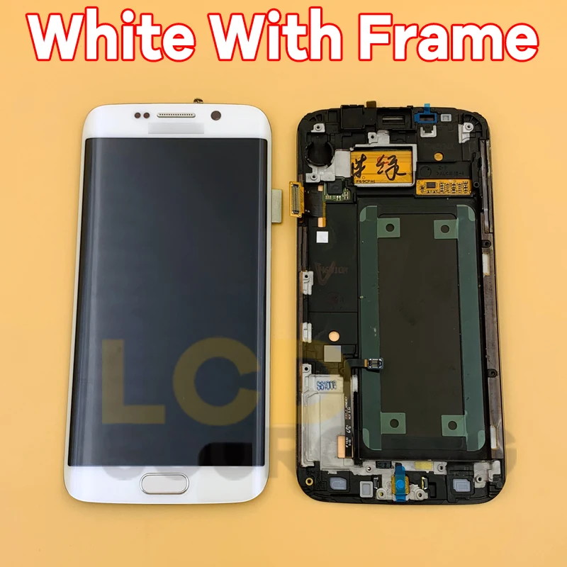 5,1 'AMOLED для samsung Galaxy S6 Edge G925 G925F G925A ЖК-дисплей сенсорный экран дигитайзер монитор сборка для S6 Edge замена