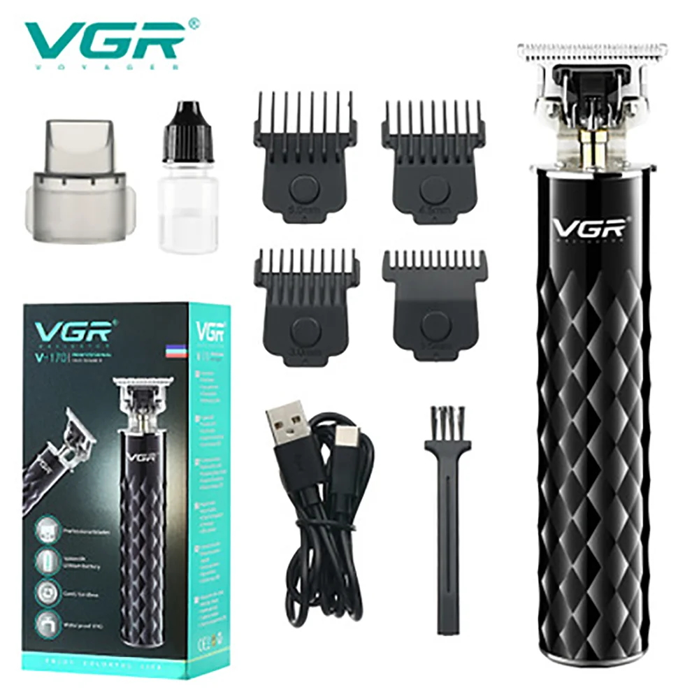 Tosquiadeira de Cabelo Aparador de Cabelo Útil da Bateria Multifunções Recarregável Casa Profissão Rápida Guarnição Cortador Cabeça Pode Ser Lavado Longa Vida Usb