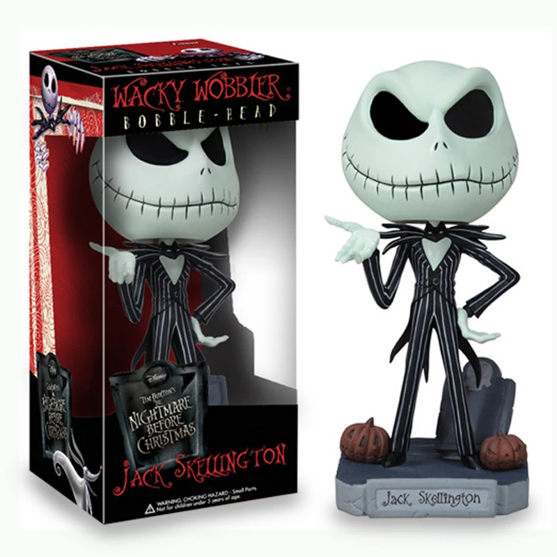

Disney The Nightmare Before Christmas Jack Jack Skellington Anime Figure Doll PVC Action Figure Children Toy Birthday Gift Kawai